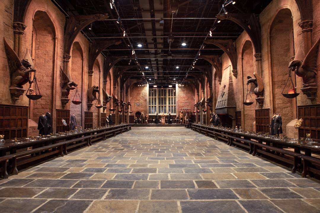 A photo of the Great Hall at Warner Bros.